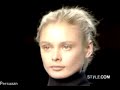 inguna butane backstage and on the runway.