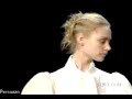 inguna butane backstage and on the runway.
