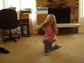 Kiah practicing cartwheels and hand stands at our new house! She's aloud to now that we are not in an apartment! YAY! Had a little accident and stubbed her toe. But nothing daddy couldnt fix. ♥