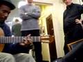 Backstage at 2008 NYGF Guitar Marathon