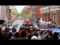 The most dramatic part of the Boston Marathon is when the runner turns the corner onto Boylston Street for the last leg of the race (the finish line is about 200 yards from this corner). This year's Men's Elite winner was Robert Cheruiyot of Kenya. Funny... 4 years ago, another Robert Cheruiyot won it and they're not even related. Whacky.