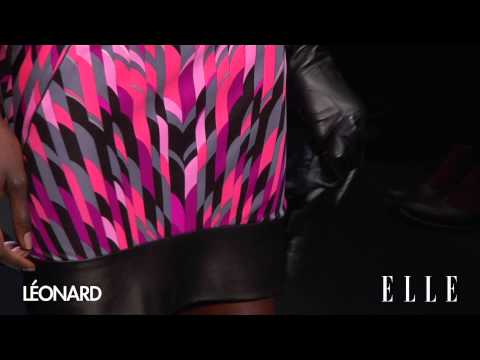 fw - collection movieはhttp://elle.co.jp/elletv レオナール 2013-14秋冬コレクション LEONARD collection in PARIS.
