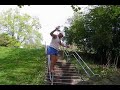 Handrail Balancing - Volunteer Park, Seattle - Barefoot
