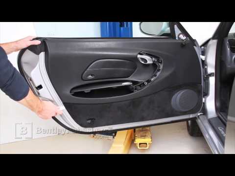 Porsche 911 Carrera (996) 1999-2005 – Door panel DIY, how to remove