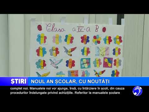 Noul an școlar, cu noutăți