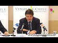 Conferencia Prensa Vinos de Chile PARTE 1