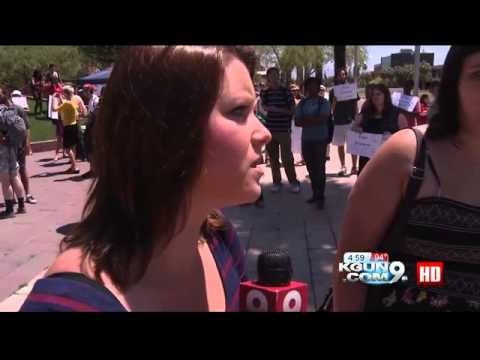 Campus groups rally in response to