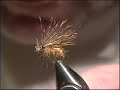 Flt tying lesson; Deer Hair Sedge Emerger