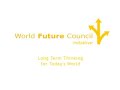 Hans-Peter Durr talks about the World Future Council