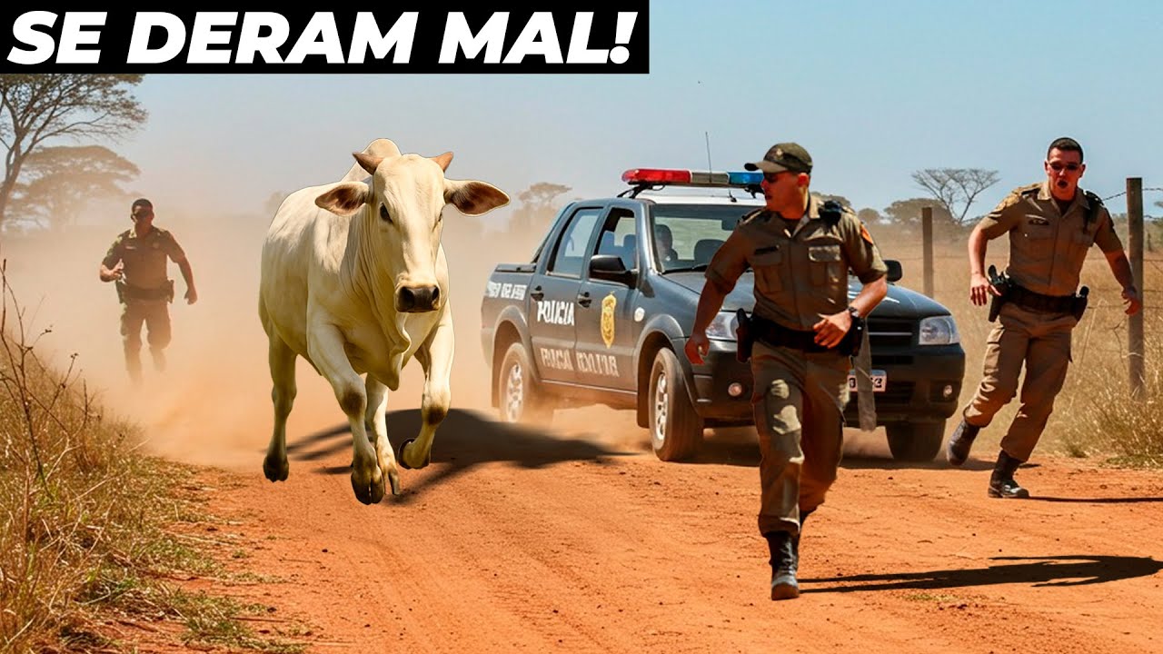 Quando Nem A Policia Da Conta Da Nelore Brava