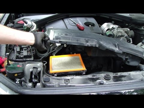 How to replace BMW 1 serie F20 air filter. Years 2011 to 2015(est)