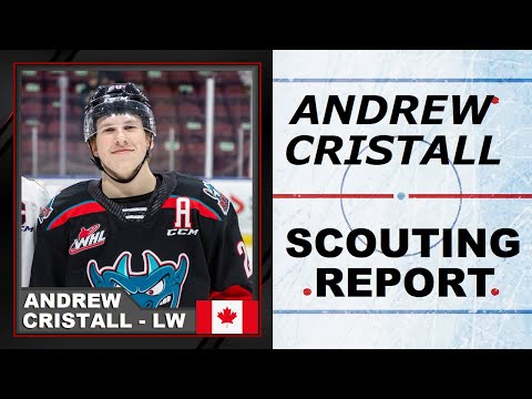 ANDREW CRISTALL Highlights 2023 NHL Draft Prospect