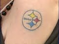 90-Year-Old Steelers Fan Gets Tattoo Of Logo