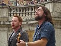 rome, spanish steps sat. 15 may 11:00am russell crowe and merry men start sing beautiful girl.