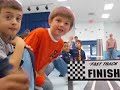 Pinewood Derby, 2007, Cradlerock School Cafeteria