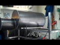 Welding the firebox on.