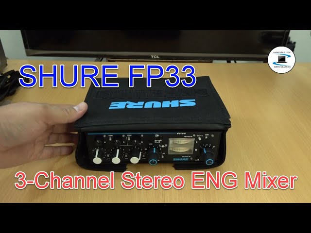 SHURE FP33 Audio mixer in Other in Oshawa / Durham Region