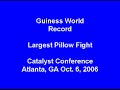 Guiness World Record - Largest Pillow Fight