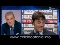 2012.01.08 - Intervista a Vincenzo Montella dopo Bologna - Catania (2-0)