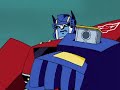 Ratchet talks glowingly about Optimus Prime.