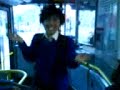 Yuan-ting dancing on 250 bus