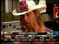 NAKED COWBOY ON THE NEW FOX BUSINESS CHANNEL