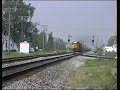 Eastbound CSX stack train w/ Chessie Power Deshler, OH