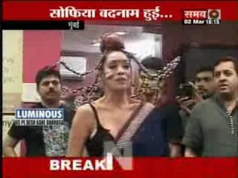 Shivasmakeover on Sahara Samay for Sofiya Hyaat Model worldcup.AVI