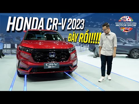 Honda CR-V 2023 đây rồi!! Bản cao nhất có hybrid, 5 chỗ, thiết kế thuyết phục