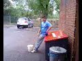 the old goat gets a wash