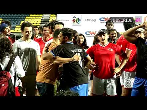 Charity Football Match With Aamir Khan and Salman Khan Part 3