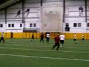 Phone Assasin Catches A Pass On Stop Route