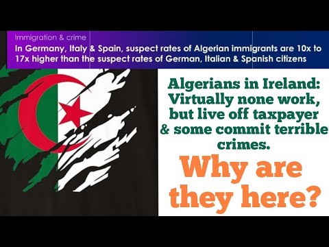 IRELAND&colon; ONLY 11 out of 1‚153 Algerian Muslim invaders have applied for work permits