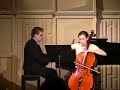 fall 2006 music department student recital: emma strong performs chant du menestrel by alexander glazunov on cello accompanied by randall fusco on piano.