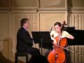 fall 2006 music department student recital: emma strong performs chant du menestrel by alexander glazunov on cello accompanied by randall fusco on piano.