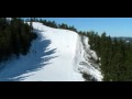 Skidåkning i Branäs skidanläggning