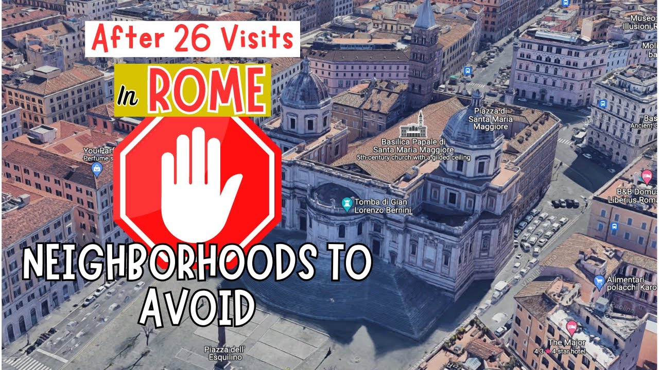 2 Popular Rome Locations You Should Avoid Staying In | Do Not Stay Here!