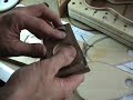 Stick Dulcimer Making part 4.1 soundboard:the rosette inlay