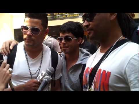 Llegada De Rakim y Ken-Y & Zion y Lennox @ Republica Dominicana
