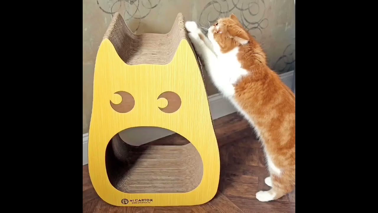 ARTCARTON: большие когтеточки для кошек