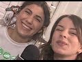 videos de Lis y Gimena, dentro del camerino