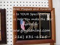 Custom Plaque / Plaques Custom Design