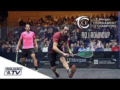 Squash: Tournament of Champions 2018 - Men's Rd 1 Roundup [Pt.4]