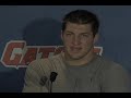 Tim Tebow Post Game: Vanderbilt