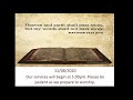 TIBC Ministries 11/8/20pm