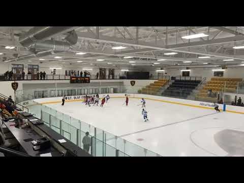 Rocco Geisler scores a power play goal against Stillwater in the Championship game to go up 2-0