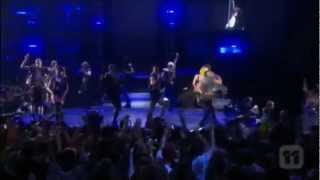 Lady Gaga AND Beyoncé - Telephone [Live Mash-Up Performance]