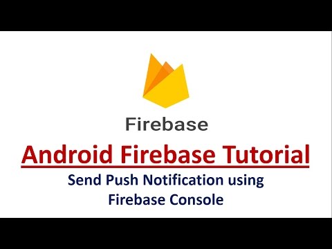 Android Push Notification using Firebase Console Android Push Notification using Firebase Console