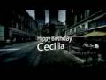videos de Happy Birthday Cecilia