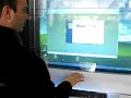 Glass Touch Screen CEBIT 2006